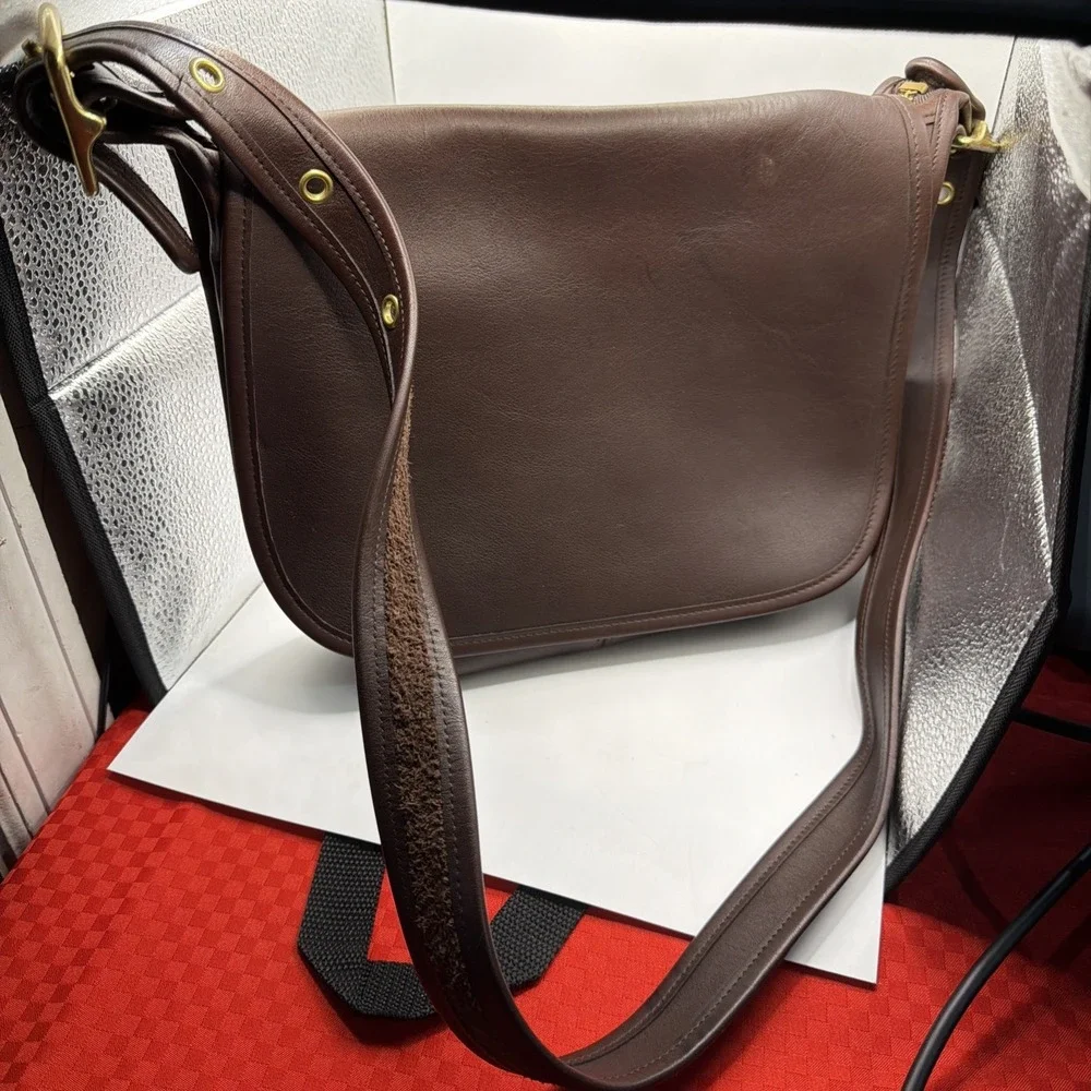 Vintage Coach Patricia's Legacy In Loden 9951 Deep Rich‎ Brown